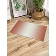 thumbnail image 3 of Red Ombre Area Rug 3x5ft Woven Runner Rug, Modern Gradient Abstract Art Washable Living Room Hallway Bedroom Kitchen Carpet with Tassels, Non-Shedding Indoor Outdoor Throw Door Mat for Entryway, 3 of 5