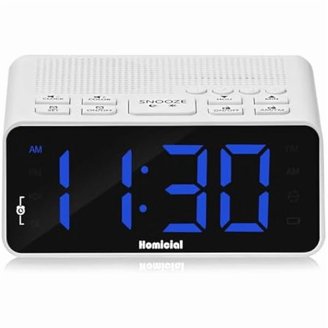Emerson SmartSet Alarm Clock Radio With AM/FM, Dimmer, Sleep Timer & .9" Display 6 thumbnail image