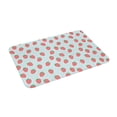 thumbnail image 4 of KLL Hand Drawn Strawberry Print Front Door Mat Indoor Outdoor Entrance, Non-Slip Mat All-Weather Doormat Indoor Outdoor Rug Patio Porch Entryway Mat, 23.6''x15.7'', 4 of 7