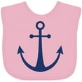 thumbnail image 3 of Inktastic Anchor Nautical Boys or Girls Baby Bib, 3 of 4