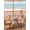 Orange, Clay, White, variant on Outdoor Tablecloth with Umbrella Hole & Zipper, Orange Coastal Palm Leaves Rectangle Tablecloth 54x80 Inch, Summer Tropical Botanical Patio Table Cover Waterproof Table Cloth for Picnic/Party