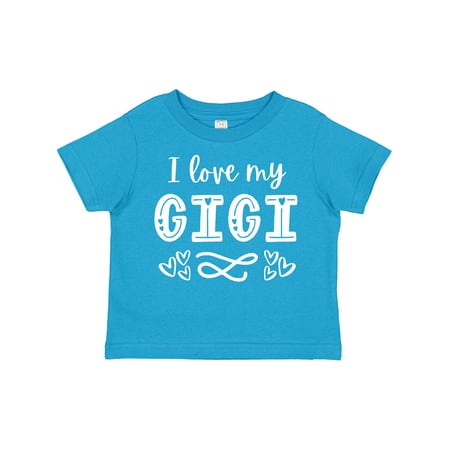 

Inktastic I Love My Gigi with Hearts Gift Toddler Boy or Toddler Girl T-Shirt