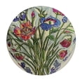 thumbnail image 4 of WYYP Flowers Round Tablecloth - Great for Home Kitchen/Parties/Holiday Dinner - 100% Polyester Fiber - Multiple Sizes Available White, 4 of 8