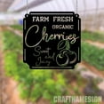 thumbnail image 2 of Craftnamesign Custom Cherry Fresh Farm Metal Outdoor, Custom Outdoor Vegetable Farm Sign, 2 of 4