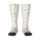 thumbnail image 1 of Fotbe Flower Rabbit Calcetas Divertidas Estampadas para Hombre y Mujer, Calcetas de Algodón hasta la Rodilla para Caminar, Correr, Enfermería y Embarazo, 1 of 6