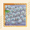 thumbnail image 3 of Sonducket Piedra de grano de mar, colgante portátil resistente y ligero, diseño de incrustaciones, resistente, fácil de combinar, fabricación de joyas, Ropa, zapatos y accesorios Miscelánea Sonducket AP014511-01, 3 of 6