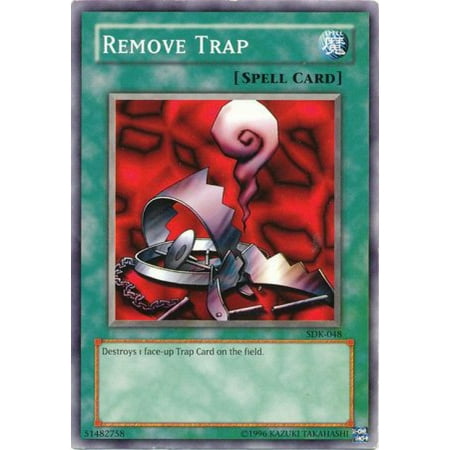 YuGiOh Starter Deck: Kaiba Remove Trap SDK-048 (Best Trap Cards Yugioh)