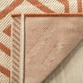 thumbnail image 6 of Safavieh Courtyard Brody Geometric Indoor/Outdoor Area Rug, Beige/Terracotta, 5'3" x 7'7", 6 of 10