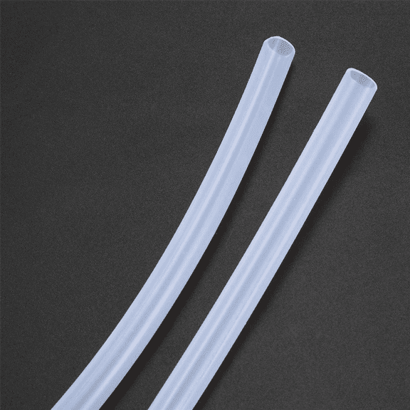 4 Pcs 8mm ID X 10mm OD Food Grade Flexible Hose Silicone Tubing Tube 1Meter