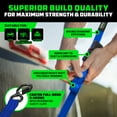 thumbnail image 5 of Rhino USA 1" x 10' Retractable Ratchet Straps 1,209lb Break Strength (Blue 2-Pack), 5 of 8