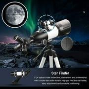 BEBANG Telescope for Adults Astronomy, 80mm Aperture Astronomical Telescope, 3 Rotatable Eyepieces Refractor Telescope with Tripod