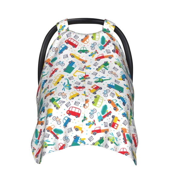 Naloa Transport1 Baby Car Seat Cover, Breathable Baby Carrier Cover, Multiuse Baby Carrier Cover & Nursing Breastfeeding Cover