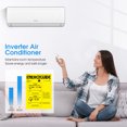 Mini Split Air Conditioner and Heating System, 12,000 BTU 17 SEER2 208V Mini Splits Heating and Cooling,Wall Mount Ductless Inverter System, with Installation Kit