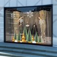 thumbnail image 3 of Pegatina de decoración de ventana de puerta de vidrio de árbol de Navidad, pegatina grande de doble cara, tienda estática, supermercado, 3 of 4