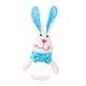 thumbnail image 2 of Tarro de dulces de Pascua, tarro de galletas, botella transparente con tapa hermética, bote decorativo Conejito Azul 24x7cm, 2 of 9