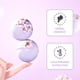 thumbnail image 5 of Bomba de baño Explosión de aromaterapia Bola de sal de baño | Suave humectante con aceite de coco y vitamina E | Relajante y relajante spa efervescente | Forma de flor de corazón de estrella |, 5 of 7