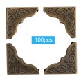 thumbnail image 1 of Box Corner Protector,  Durability Shelf Brackets, 100 Pieces Book Accessories Exquisite Diy Photo Album For School Manual Operation Outdoor For Diy Manual 25mm Side Length, 4mm, 1 of 8