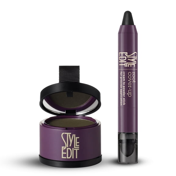 Style Edit Root Touchup Powder Root Cover-Up Stick Black 0.24 oz