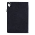 thumbnail image 3 of SaniMore Wallet Case for iPad 10th Generation 10.9" 2022, PU Leather Case with Embossed Sunflower Shockproof TPU Shell Card/Pen Holder Hand Rope Anti-slip Kickstand Tablet Case For iPad 10th , Black, 3 of 14