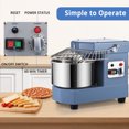 thumbnail image 5 of Garvee Commercial Food Mixer,8Qt 450W Dual Rotating Dough Kneading Machine with Stainless Steel Bowl for Restaurant, Bakeries,Pizzeria, 5 of 7