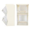 thumbnail image 1 of Tea Bag Storage Box Separate Storage Large Opening Beautiful Tea Bag Organizer Capsules Coffee Tea Bags Storage Organizer Tea Bags Divided Storage Bin Box, 1 of 7