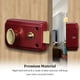thumbnail image 4 of Puerta Exterior antirrobo de hierro fundido Eigraketly cerraduras rojas Retro 90x60mm Tipo 1, 4 of 6