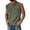 CBN62-Army Green, variant on Sleeveless Shirts For Men Summer Distressed Washed Tank Tops Henley Button Down Vest Jacket Vintage Solid Muscle Tee Top Blue M