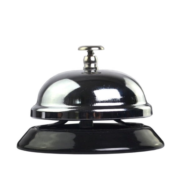 FRCOLOR golden service bell 1Pc Creative Hands Pressing Creative Service Bell Restaurant Call Bells Reception Customer Bell(Silver),3.35"X3.35"X2.17"