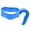 Blue, variant on M Buder Durable Blue Ergonomic Plastic Travel Mug Handle for 20 oz to 30 oz Jugs Bottles and Tumblers Excellent Fit for Car Cup Holders and Commuting