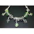 thumbnail image 4 of Falari Birthstone Bracelet Multi-Color Charm Beads Silvertone, 4 of 6