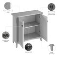 thumbnail image 4 of Salinas Petite Armoire de Rangement avec Portes et Tablettes en Gris Cape Cod, 4 of 7