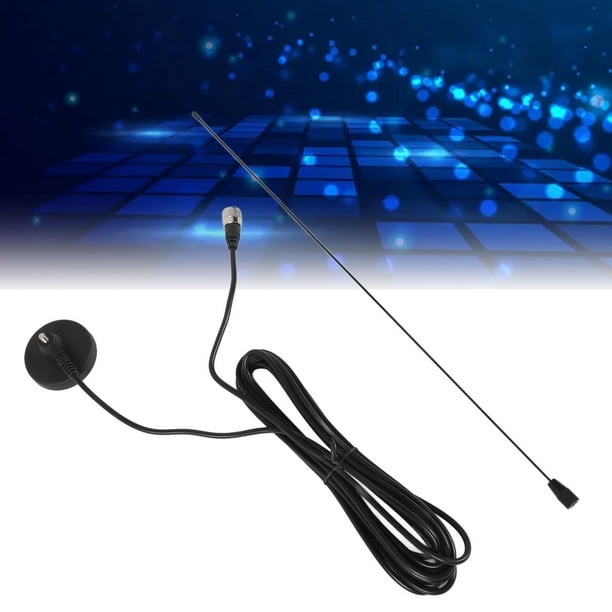 Antena de Radio de AutomÓVIL, Base Magnet PL259 Conector Dual Banda Antena de Radio EstéRO 144MHz 430MHz VHF UHF 4M RG58C/U Cable Coaxial para automóvilización