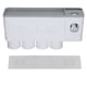 thumbnail image 1 of Juego de soporte magnético para cepillos de dientes con dispensador de pasta de dientes, exprimidor y cajón para artículos de tocador para baño, 1 of 10