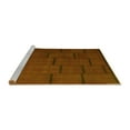 thumbnail image 2 of Ahgly Company Machine Washable Indoor Rectangle Abstract Yellow Contemporary Area Rugs, 2' x 4', 2 of 4
