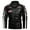 Black, variant on Men's Stylish PU Leather Motorcycle Jacket Trendy Racing Suit with for Casual Wear