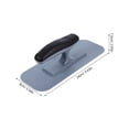 thumbnail image 2 of FESTFENDS Versatile Grey Plastic Drywall Trowel for Fine Finish and Wall Plaster Application, 2 of 8