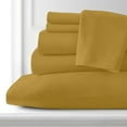 thumbnail image 2 of Hotel Collection Rayon derived from Bamboo Bed Sheet Set - 6 Piece, Full, Gold, 2 of 6