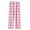 Pink, variant on BLVB Unisex Kids Plaid Pajama Pants Lounge Sleep Bottoms for 4–16 Years Boys Girls Soft Loungewear with Pockets(Red-01,15-16 Years)