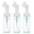 thumbnail image 1 of SHISUYAN 3Pcs Foaming Bottle Press Pump Bottle Foaming Storage Container with Brush Head, 1 of 9
