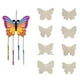 thumbnail image 1 of Adornos de Carillón de Viento para Niños, Bricolaje, Pintado, Fiesta de Cumpleaños, Arte, Actividad, Decoración, Colgante, Juego de Mariposas, 1 of 5