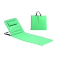 thumbnail image 1 of koolsoo Tapis de Plage Inclinable Dossier Réglable Chaise de Sol pour Pique-Nique Cour Arrière Piscine Vert, 1 of 9