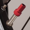 thumbnail image 3 of Accesorios para bicicletas Convertidor de válvula de bicicleta MTB adaptador de válvula Presta a Schrader (rojo) FLhrweasw Nuevo, 3 of 9