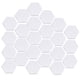 thumbnail image 1 of Etiqueta engomada hexagonal de la pared del espejo 3D DIY Clear Smooth Superficie Superficie Efecto reflectante Autoadhesivo Alto Viscosidad Vigilancia de la pared Negro 24 paquetes kenally HA047852-02B, 1 of 7