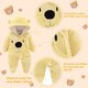 thumbnail image 2 of Traje de nieve para bebé recién nacido, mono de forro polar con capucha para invierno para niñas y niños JAMW Sencillez, 2 of 5
