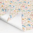 thumbnail image 3 of Erosebridal Colorful Wildflower Fabric by the Yard 5 Yards, Pink Orange Blue Red Fabric for Sewing, 3 of 7