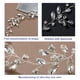 thumbnail image 3 of Accesorios para el cabello de novia, boda, cristal, vid plateada, con diamantes de imitación, accesorios para el cabello para mujeres y niñas, 3 of 6