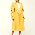 thumbnail image 2 of Vedolay Tops for Women Casual Women's Casual Jacket Long Sleeve Double Work Office Casual Jackets,Yellow L, 2 of 5