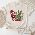 thumbnail image 6 of Gigi Claus Retro Christmas T-Shirt, Matching Family Holiday Tee, 6 of 6
