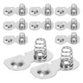 thumbnail image 2 of Shisuyan 10pcs Battery Springs Aa Battery Negative To Positive Conversion Spring Contact Semicircle Nickel Plate For Remote Controls Toys Scales And Electronics, 2 of 8