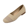 thumbnail image 2 of Willtoo Women's Casual Flat Shoes Breathable Knit Slip On Comfortable Ballet for Daily Wear Spring Summer, 2 of 7
